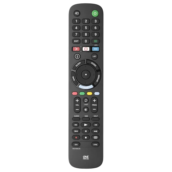 One for All Sony 2.0 Ersatzfernbedienung URC 4912