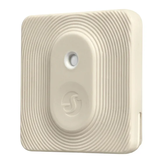 Shelly · Plug & Play · Blu ZB H&T Ivory · Temperatur- & Feuchtigkeitssensor · Bluetooth · Zigbee · Batterie · Hellbeige