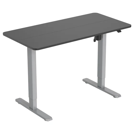 Equip Schreibtisch Single Motor elek. 70Kg gr lite Retail (Speditionsversand)