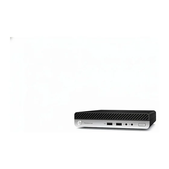 PC T1A HP ProDesk 400 G4 Refurbished Intel® Core™ i5-8400T