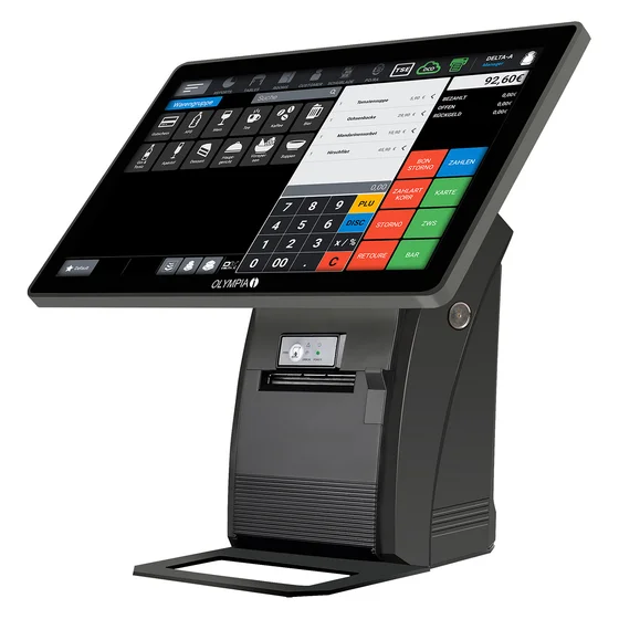Olympia Registrierkasse T215 ohne Display schwarz