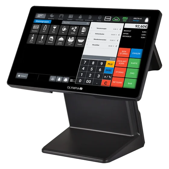 Olympia Registrierkasse T400DK +Display schwarz