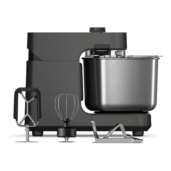 Ooni Halo Pro Spiral-Knetmaschine & Kchenmaschine, charcoal grey