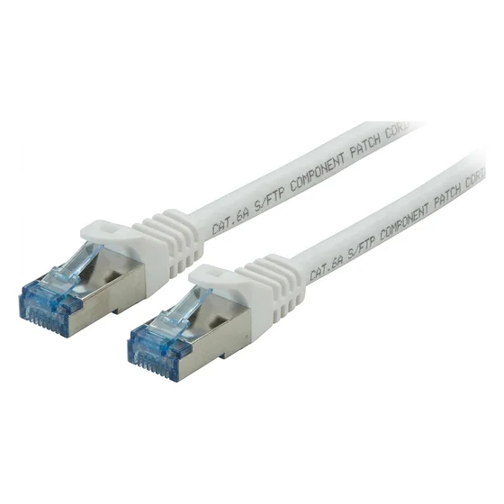 Patchkabel CAT6a RJ45 S/FTP PiMF 3m Weiß