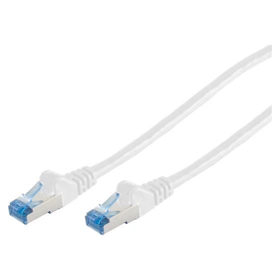 Patchkabel CAT6a RJ45 S/FTP PiMF 10m Weiß
