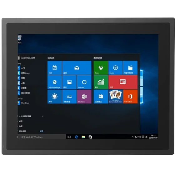 ALLNET AIO IPC industrial Windows/Linux 15,0 Zoll Touch Intel® Whiskey Lake i3 8145U processor 8GB/128GB Wlan RJ45 USB SIM Wandmontage