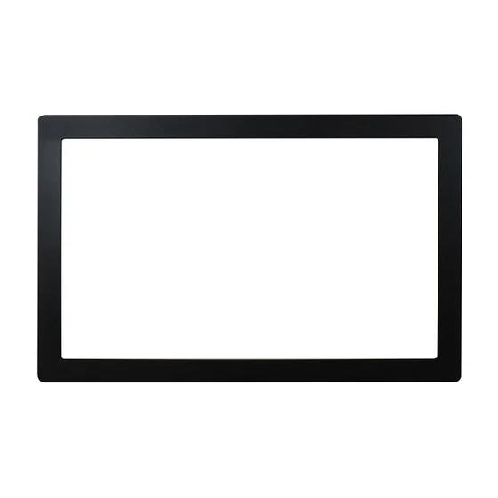 ALLNET Touch Display Tablet 18 Zoll zbh. Blende für Einbaurahmen Schwarz Schmal
