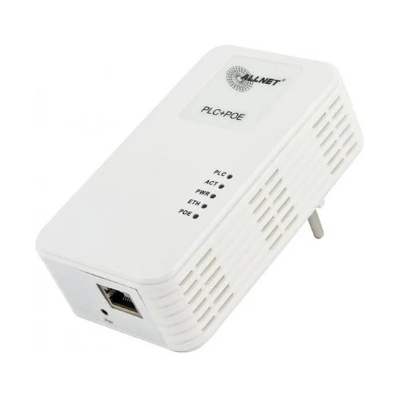 INTD ALLNET Powerline 1200Mbit Bridge RJ45 HomePlugV2 SmartLink mit PoE AT ALL1681203
