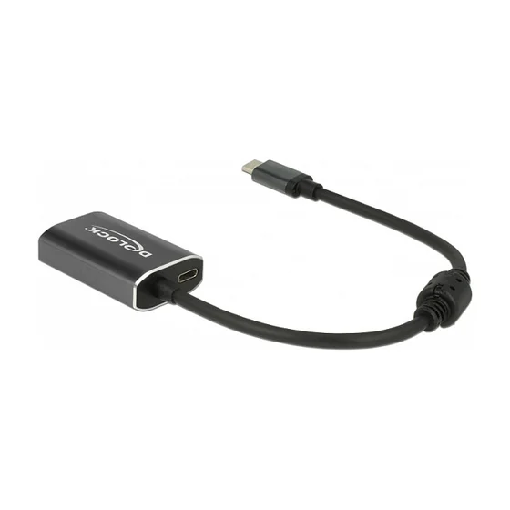USB C > Adapter HDMI Buchse (4K 60Hz) + 1 x USB C PD Delock