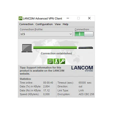 LANCOM Upgrade Advanced VPN Client (Windows, 25 Benutzer) - ESD