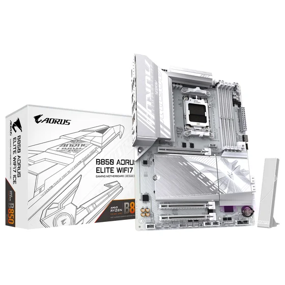 AM5 Gigabyte B850 AORUS ELITE WF7 ICE
